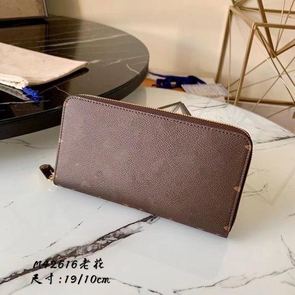 

m42616 new luxury women's long zipper wallet, Red;black
