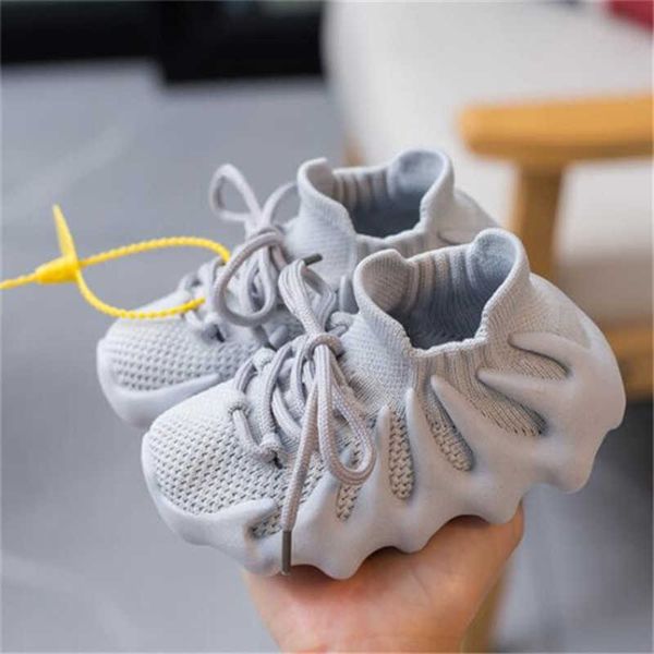 

kids athletic outdoor shoes toddlers baby soft comfort casual lace breathable sneakers children boys girls designer shoestjg0d12m, Black