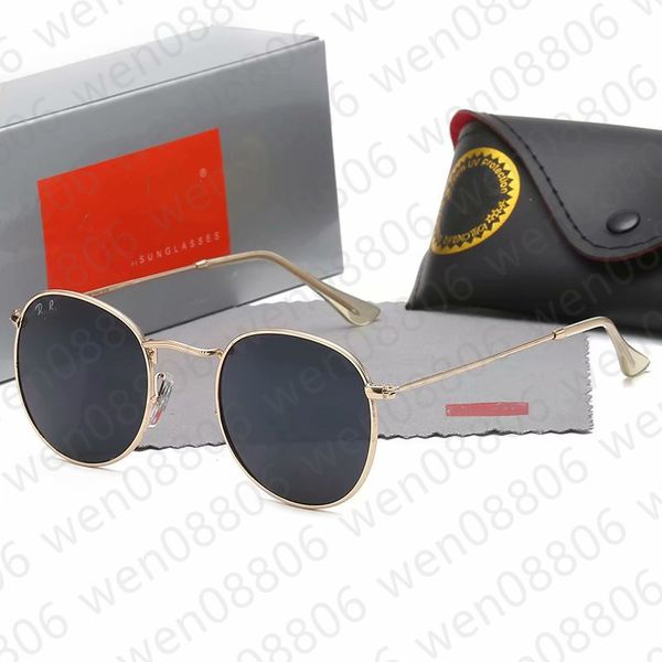 

718s sunglasses ray 3447 arc de triomphe 2023 new mesh red for women advanced uv protection myopia sunglasses 401, White;black