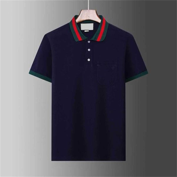 

2023mens stylist polo shirts luxury men clothes short sleeve fashion casual men's summer t shirt black colors are available size m-3xl, White;black
