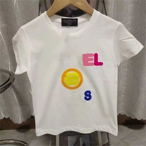 

kid designer t shirt child tshirt toddler tee for baby clothes kids clothe boy girl short sleeve summer letters black white abct, White;black