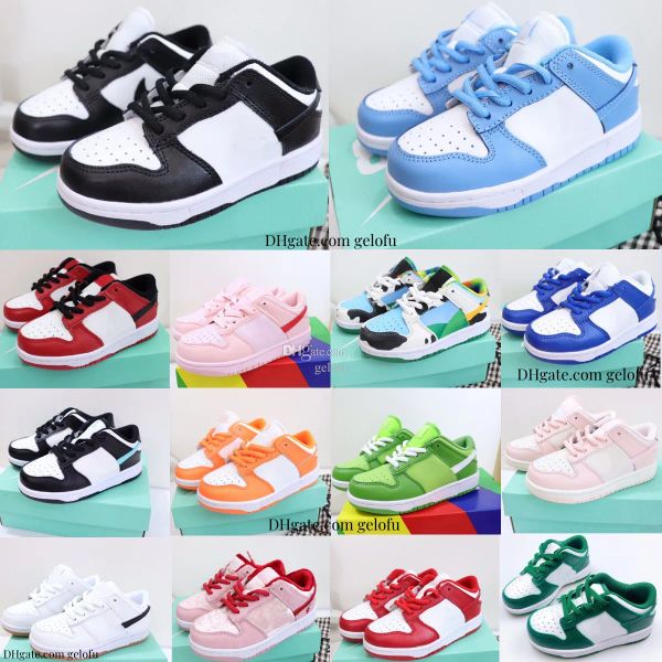 

kids designer shoes low boys trainers black panda white girls sneakers toddlers youth unc shoe big kid children kentucky runners sneaker chu