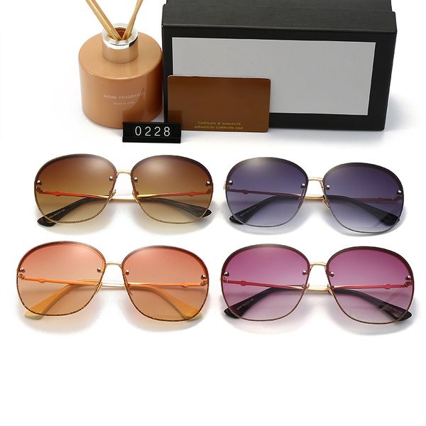 

mens designer sunglasse for women ladies polarized sunglass luxury cycling uv protection adumbral eyewear sun glasses 0228 with box, White;black