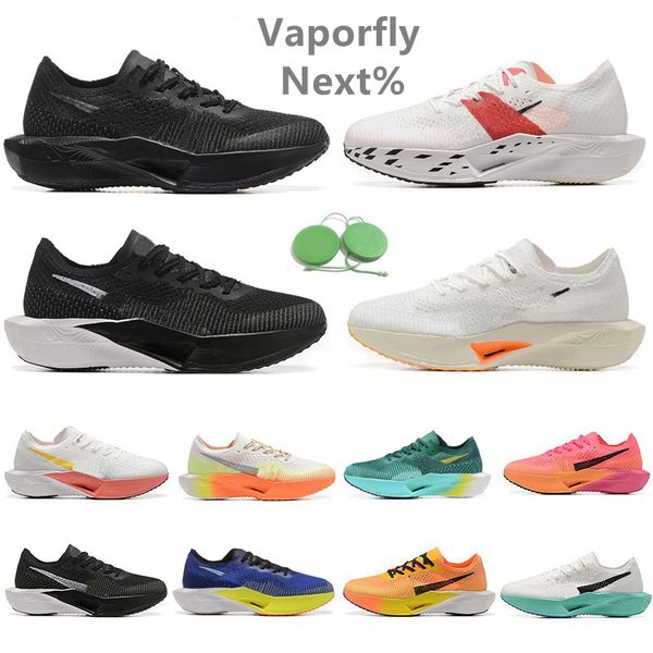 

vaporfly next% 3 men women running shoes sneaker prototype triple white red black aquatone orange neon hyper pink spotted mens outdoor train
