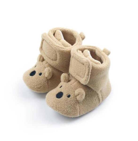

2019 new baby girl boots children learning walking training winter autumn thick warm shoes fashion kids shoes7802380, Black