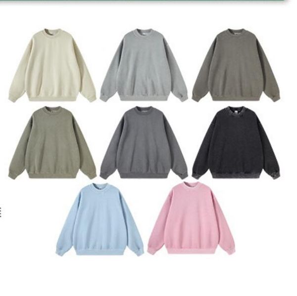 

heavy washing water plus fleece cotton sweater sweatshirts, Black;brown