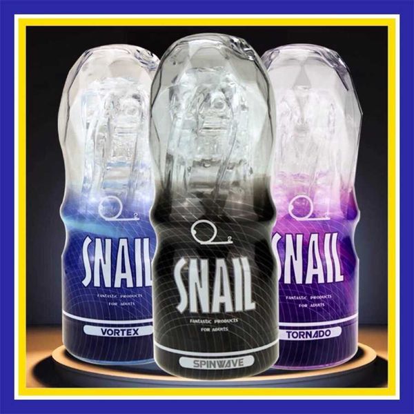 

1069 pedigree snail aircraft cup exercise device male products transparent inverted