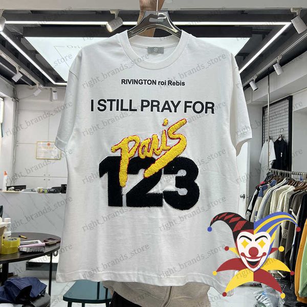 

men's t-shirts oversized towel embroidery rrr123 t-shirt men women rrr-123 t shirt tee t230707, White;black