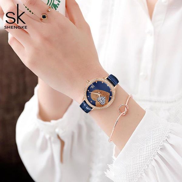 

women's watch casual watches luxury fashion quartz-battery watch, Slivery;brown