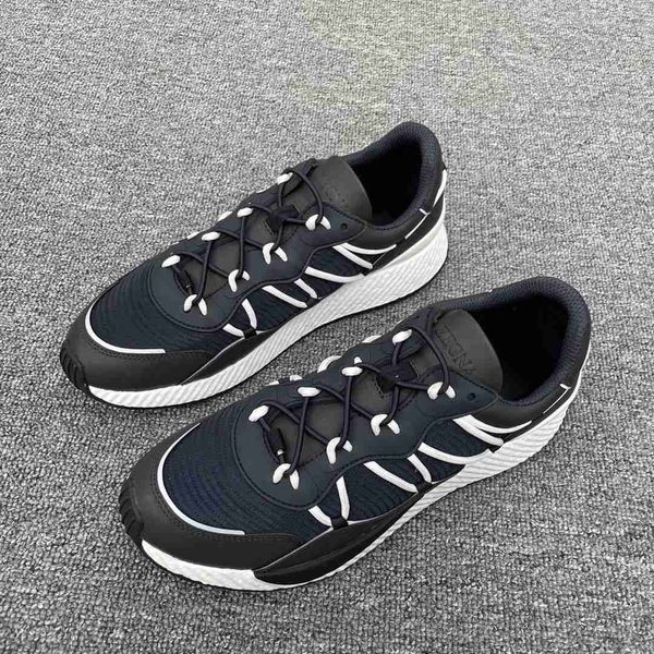 

spring 2023 new mens shoes ultralight sports casual shoes popcorn light sole step shoes mens style, Black
