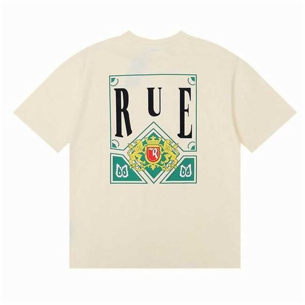 

tshirt men graphic tee t shirt designers loose causal rhude womens luxurys clothing fashion polos 6rss 4poc, White;black