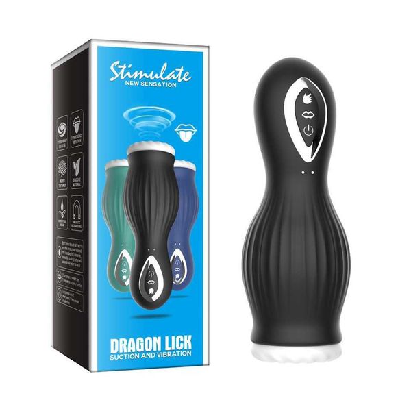 

luxury licking aircraft cup male device tongue shock sucking charging exercise oral wrapping with taste factory sale