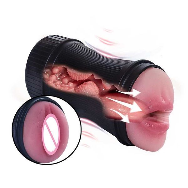 

mrl ericsson mini mouth female double head aircraft cup men's tube simulation channel suction factory sale