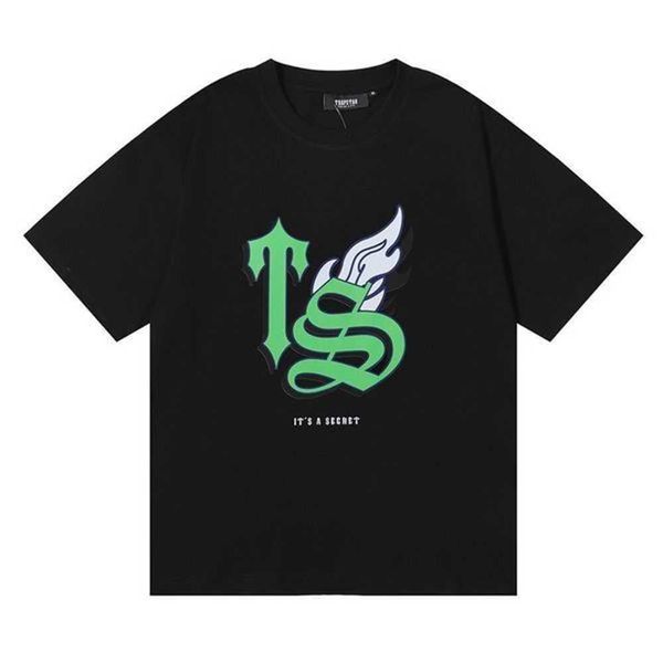 

trapstar designer t shirt men women sweatshirt round neck short sleeve t shirt oversize tshirts pullover tee casual cotton t-shirt f068 ok41, White;black