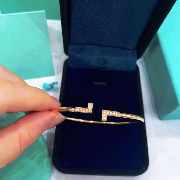 

t bracelet bracelet designer for woman designer bracelet clover bracelet 18k gold bracelet double t shaped bracelet bracelet luxe cjeweler m, Black