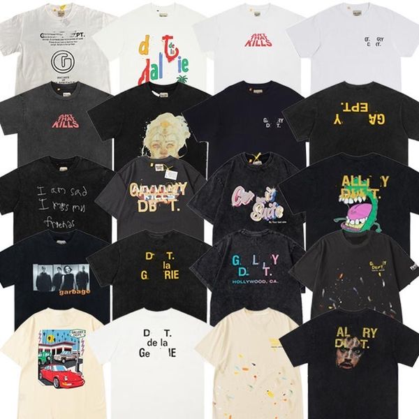 

galleries tee depts t shirts mens designer fashion short sleeves cottons tees letters print high street s women leisure v67f#, White;black