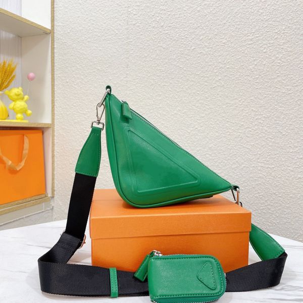 

fashion woman nylon crossbody bag shoulder triangle package purses man designer bags characteristic handbags luxury embossed letter genuine