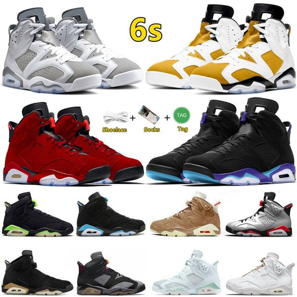 

jumpman 6 yellow ochre 6s mens basketball shoes cool grey cactus jack green unc georgetown aqua metallic silver carmine black infrared men t