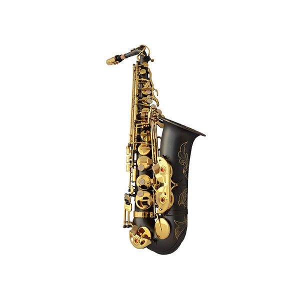 

premium matte black nickel alto eb saxophone professional saxophone sax