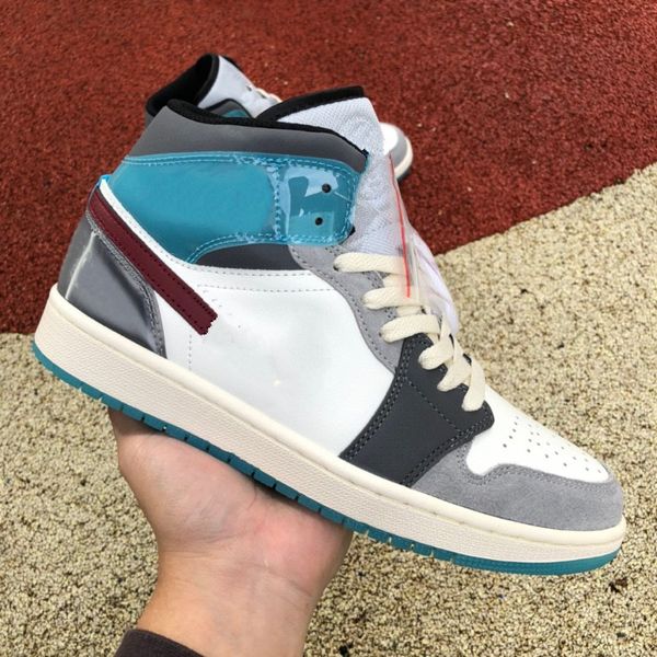 

mid grow and white vintage basketball shoes from women men us 4y-12 size 36-46