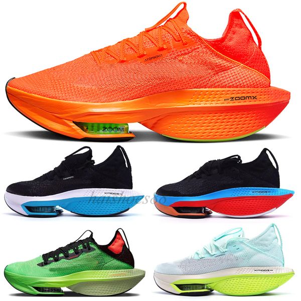 

running shoes knit 2 zooms fly zoomx vaporfly for shoe mens womens total orange ekiden scream green mint foam trainers sneakers runners