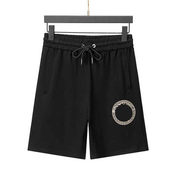 

menswear designer shorts fashion trend shorts summer beach wear brand black and white color shorts with pockets asian size m-3xl, White;black
