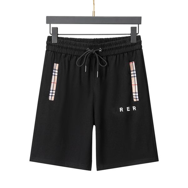

menswear designer shorts fashion trends black and white sports shorts summer beach brands have pocket shorts fitness shorts asian size m-3xl, White;black