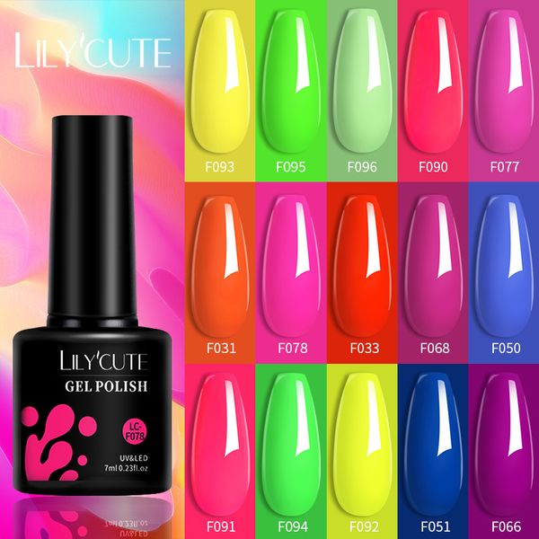 

nail polish lilycute 7ml nail gel polish dark purple gel polish vernis semi permanent nail art manicure soak off led uv gel nail varnishes 2