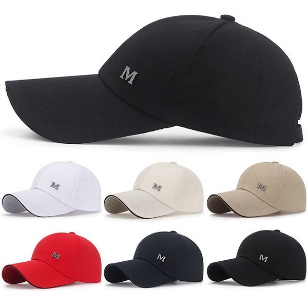 

ball caps summer women men baseball cap solid color outdoor sports cap ed cap sunscreen long brim breathable adjustable 230706, Blue;gray