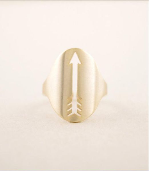 

women039s fashion jewelry luxury empty arrow engagement ring finger joint party wedding ring metal accessories section of 8670057, Golden;silver