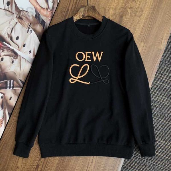 

men's hoodies & sweatshirts designer 2021 mens designer classic letter printed sweatshirt men women fashion simple casual pullover hood, Black