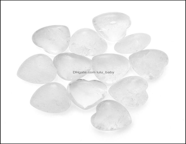 

stone loose beads jewelry natural rock crystal ornaments carved 25x10mm heart chakra reiki healing quartz mineral tumbled gemstone6745350, Black