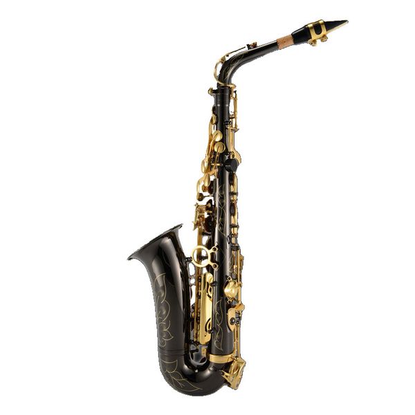 

alto eb saxophone sax black nickel gold keys alto saxophone y-as-935