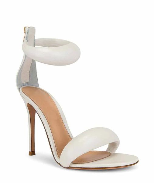 

women's white sandal leather heeled bijoux ankle-strap metallic leather gr stiletto sandals gianvito&rossi silver black gold shoes wedd
