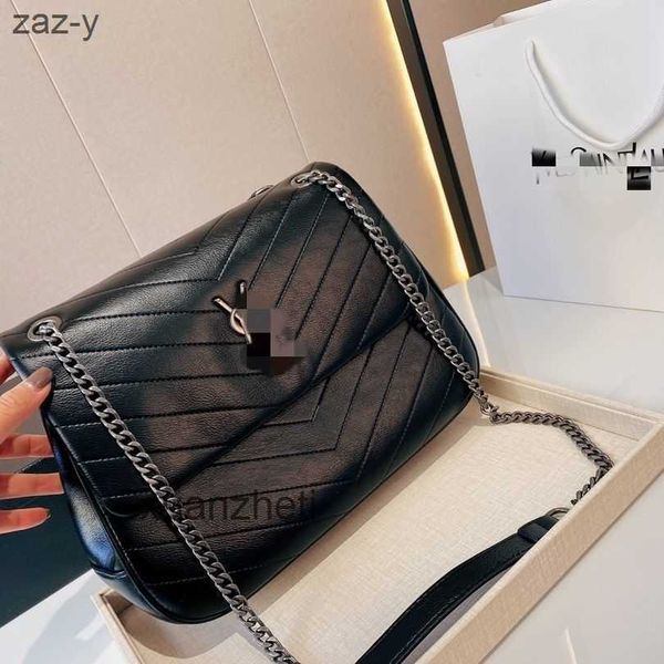 

kate bags designer bag yslbag sheepskin 2023 loulou classic chain square lady 30 23 with 2lpi