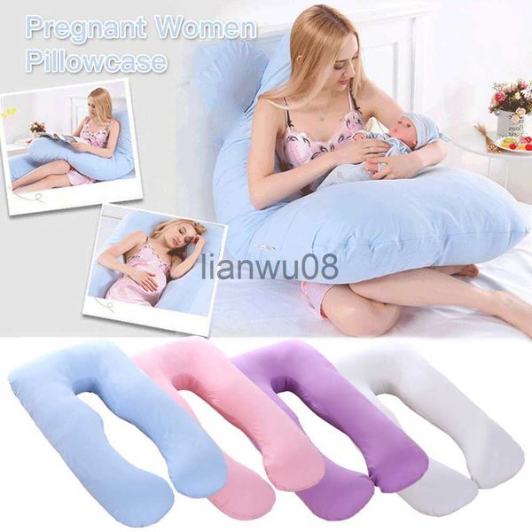 

maternity pillows pregnant women sleeping support pillow cotton pillowcase u shape maternity pillows pregnancy side sleeper bedding only cas