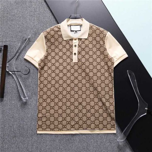 

2320 mens stylist polo shirts luxury italy men clothes short sleeve fashion casual men's summer t shirt many colors are available size, White;black