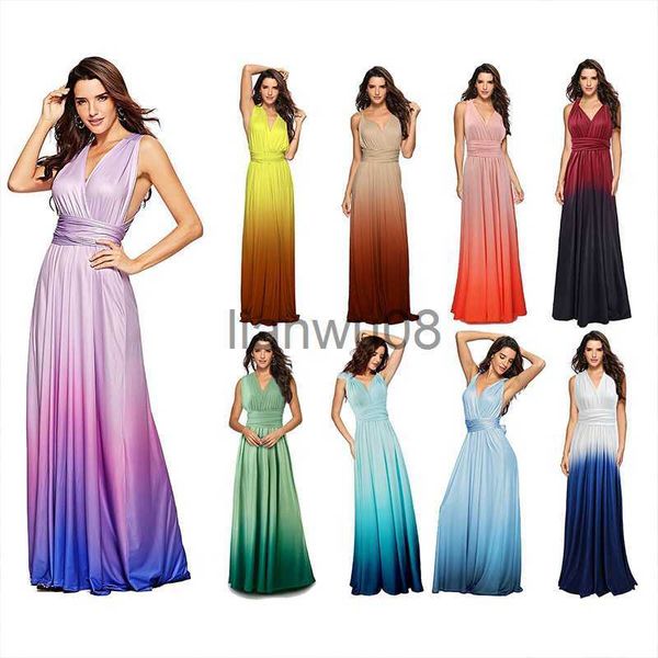 

maternity dresses women multiway wrap convertible boho maxi club red dress bandage long dress party bridesmaids infinity robe longue femme x, White