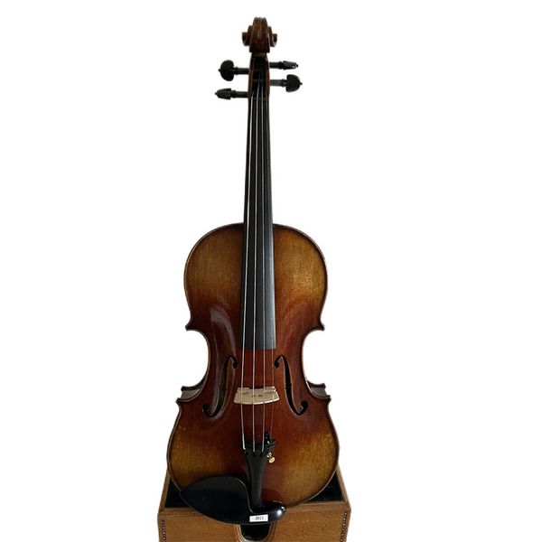 

master 4/4 violin guarneri model flamed maple back spruce hand made k3011