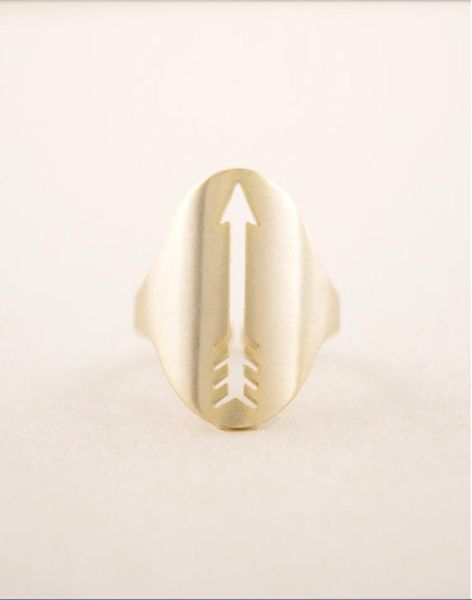 

women039s fashion jewelry luxury empty arrow engagement ring finger joint party wedding ring metal accessories section of 1514096, Golden;silver