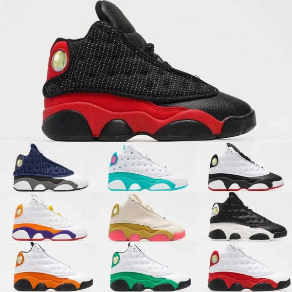 

kids shoes 13 toddlers 13s boys basketball sneakers gril baby kid children shoe youth infants xiii sport sneaker outdoors designer athletic, Black