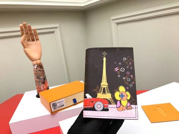 

m68493 women's luxury tower pattern notebook, Red;black