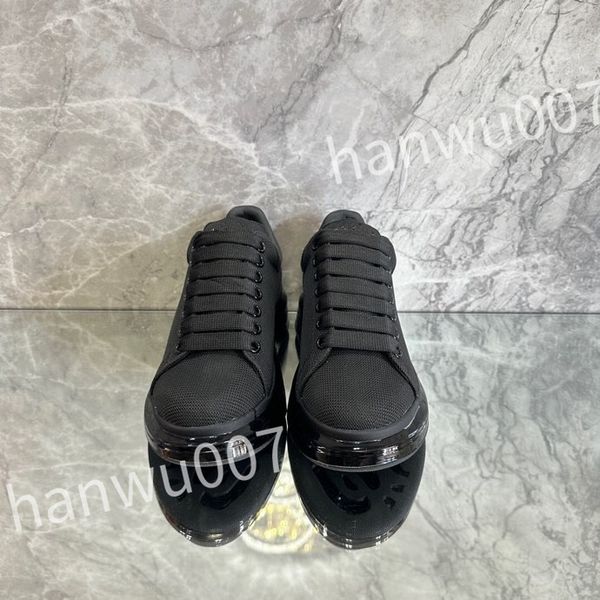 

2023 designer shoes running shoes thick sole small white shoes old dad shoes sole lace up canvas shoes street p style xsd221121, Black