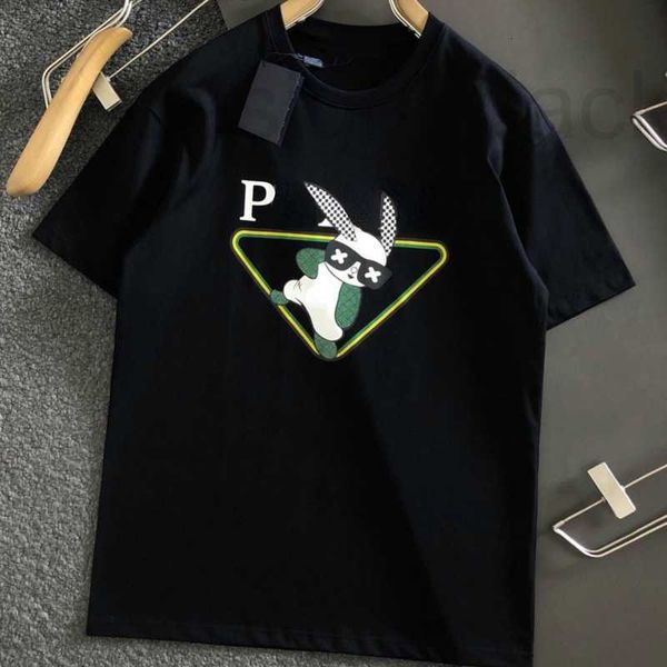 

men's t-shirts designer mens oversize t shirt fashion cartoon letter print pattern tee men women hip-hop sweatshirt summer cotton pullo, White;black