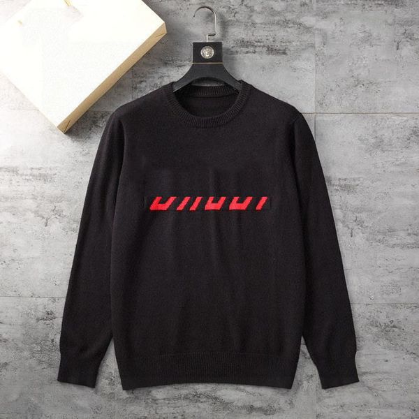 

men's plus size sweaters hoodies in autumn / winter 2023acquard knitting machine e custom jnlarged detail crew neck cotton size -3xl #, White;black