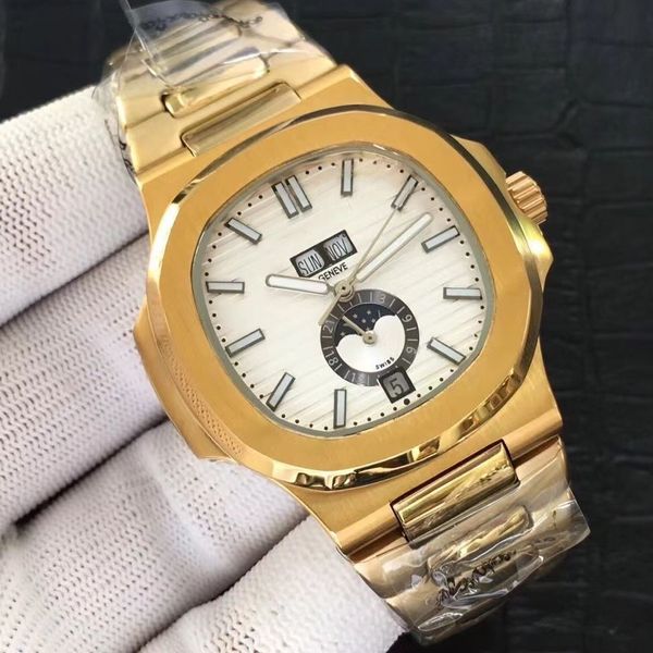 

luxury mens designer automatic watch watch movement watches, Slivery;brown