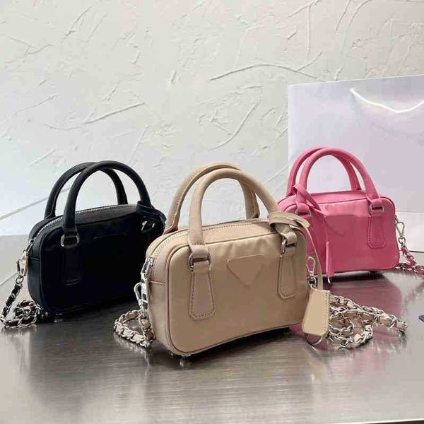 

prdbag triangle evening bags shoulder tote pillow p handle bag women crossbody purse designer luxury handbag canvas boston wallets 220920