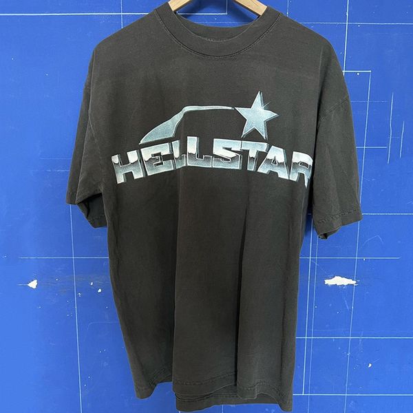 

washed gray t shirt men women 1 quality black tees t-shirt, Black;brown