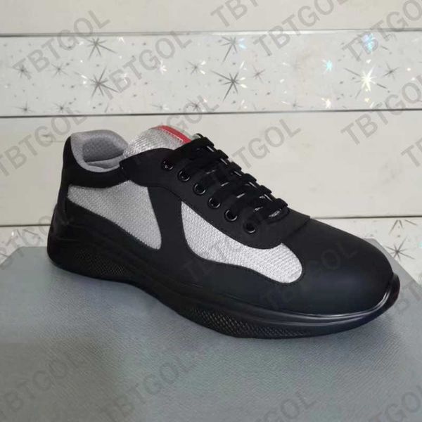 

americas cup trainer soft rubber men bike fabric sneakers black mesh fabrics lace-up black casual shoes outdoor runner trainers sport shoes