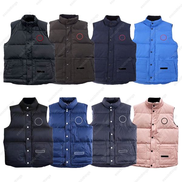 

designer down vest mens womens puffer jacket parkas coat waterproof for men sleeveless nfc jackets, Black;white